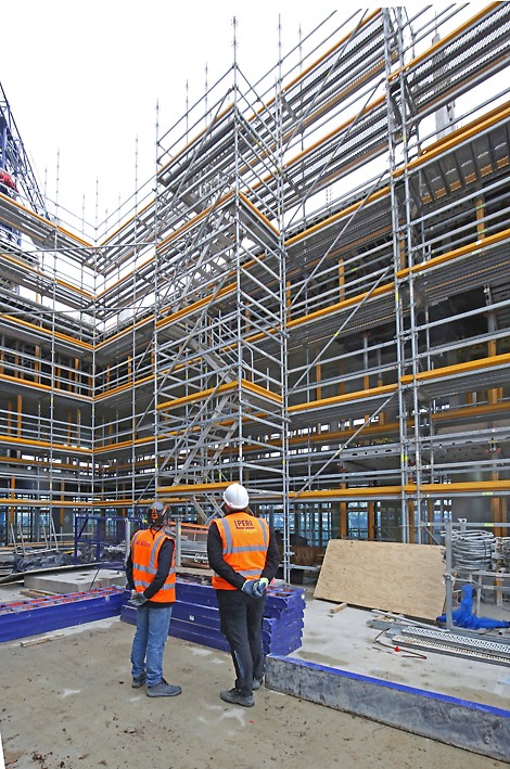 PERI UP in use on the Winstanley Estate project PERI has made significant changes to its scaffolding team, expanding capabilities across all areas.