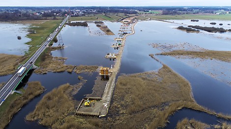 Budowa obwodnicy Sztabina wciągu drogi krajowej DK 8.<br/>