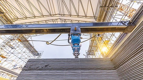 After several successfully completed 3D construction printing projects in Europe and the USA, the PERI 3D printing team will also be showing a live demonstration of the printing process and presenting its full service portfolio at this year’s bauma.