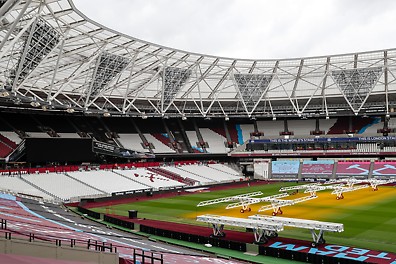 PERI UP helped deliver a flexible seating solution for the London Stadium, home of West Ham Football Club.