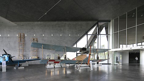 Muzeum Lotnictwa Polskiego - wnętrze