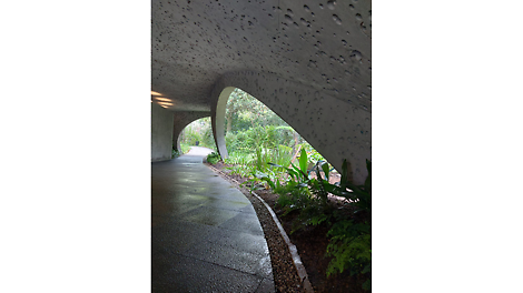 Encofrado a medida para muros de doble curvatura