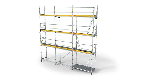 Fast and safe assembly with guardrail in advance.<br/>