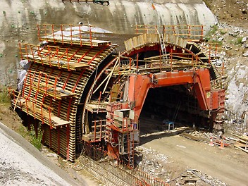 Ampliación 4º Carril AP-6 - Falso túnel