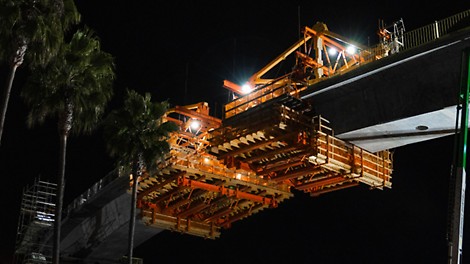 PERI USA Formwork used for LAX Automated People Mover