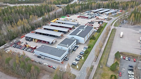 Lähettämörakennus, PERI Suomi, Hyvinkää