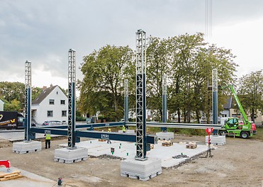 Début de la construction de la 1ère maison en impression 3D béton à Beckum en Allemagne 