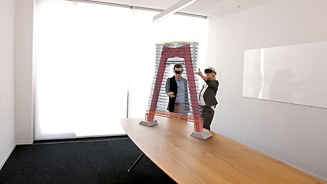 PERI Augmented Experience Visualization plays an increasing role in all stages of the construction process. The communication, safety and efficiency of many processes benefit from detailed virtual models.