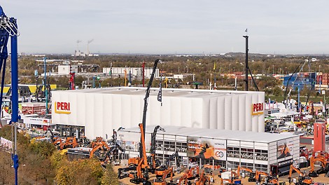 On more than 4,000 m2, we present our innovations for the construction industry.