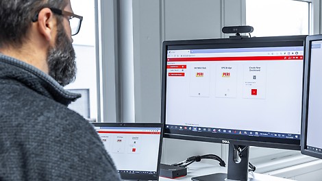 The PERI InSite Construction Web Application allows you to monitor the data from the sensors virtually in real time.