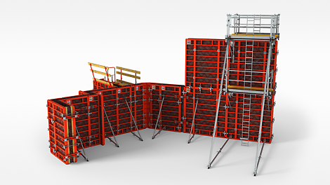 A complete programme, can be telescoped to reach a length of 14.00 m