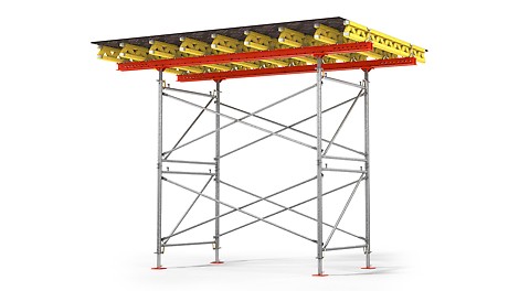 The cost-effective shoring for slab tables and high loads
