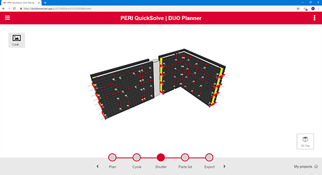 Using the mouse buttons and wheel, the user can zoom, pan and rotate to view the 3D model from all angles.
