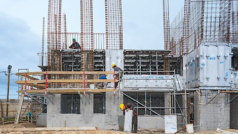 PERI UNO Likewise, UNO is easy to use for building multi-storey structures with the same layout.<br/>