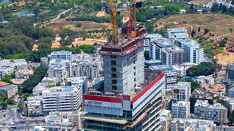 מערכת ואריו לקירות הגרעין ומערכת הגנה היקפית RCS מרחבית נטויה.