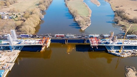 Most przez Wartę, Kostrzyn nad Odrą