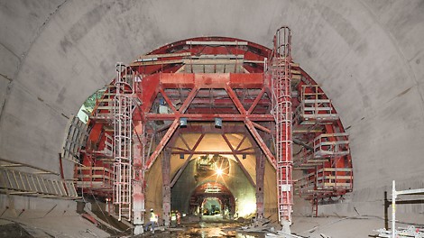 Posicionamento de carro de cofragem de aço de fabrico especial