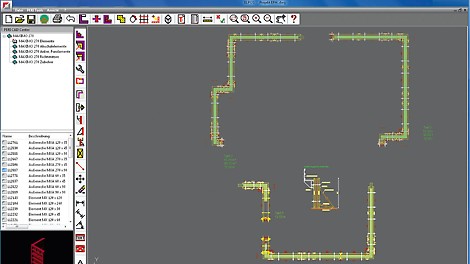 Los iconos fácilmente comprensibles y el manejo intuitivo caracterizan el software ELPOS. La planificación es bastante sencilla y rápida, incluso sin necesidad de tener experiencia en CAD.<br/>