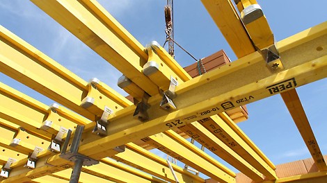 VT 20K Girder The VT 20K as secondary and main beam in residential construction.