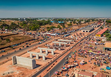 The Domino panel used in the re-construction of Kawo Flyover with three Ground Rotaries and Access Roads in Kaduna Metropolis