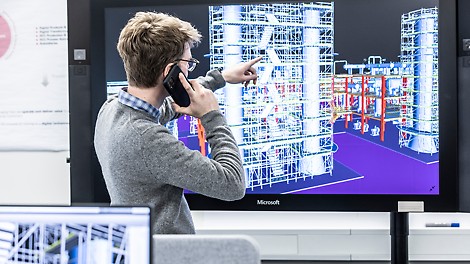 PERI UP simplifies planning. We employ a single-system logic that accommodates multiple applications. Plus, with metric grids of 25 cm, almost every piece fits perfectly.