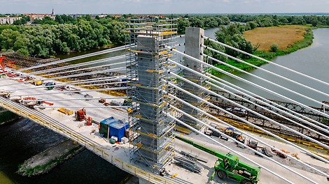 Most przez Wartę, Kostrzyn nad Odrą