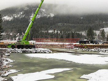 Fv251 Hellefossbrue VRB fagverksdrager og VST tunglasttårn CNC-bueskiver Multiprop GT 24 tredrager VST tårn Prokit forskaling engineering infrastruktur