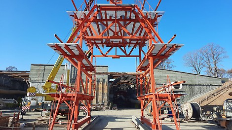 Тележка для армирования