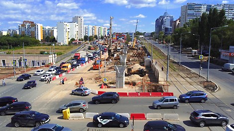 Двухуровневая развязка г. Самара