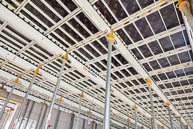 Die SKYDECK Deckenschalung in Aktion