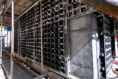 DUO is utilized for construction the water tank walls