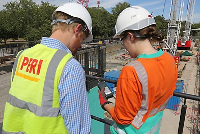 With our handheld sensor, you will save time on site when testing water to cement ratio in fresh concrete mixes.