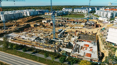 Budowa zespołu budynków mieszkalnych wielorodzinnych przy ul. Literackiej w Poznaniu