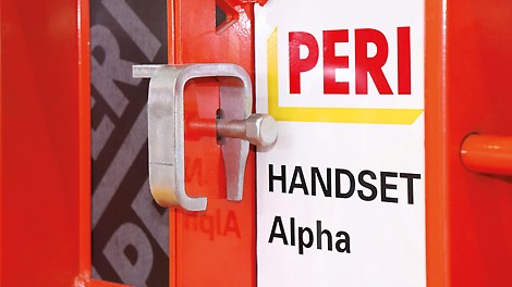 HANDSET Alpha El clip de cuña es el método fácil y rentable para conectar paneles.