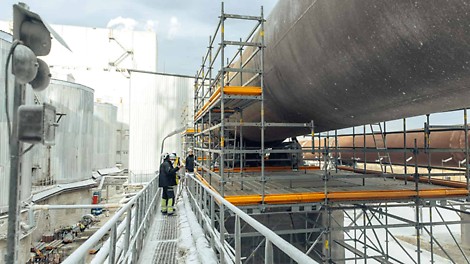 Andamio modular multidireccional PERI UP Flex .