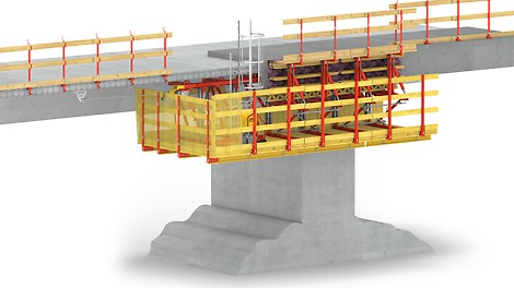 Sistema de parapeto en voladizo VARIOKIT: Una solución segura y limpia para puentes cortos y remodelaciones.