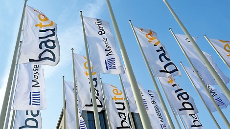 bautec.Innovation Award for PERI DUO The bautec in Berlin takes place every 2 years in February. With around 500 exhibitors and 35,000 fair visitors, it is one of the most important construction trade fairs in Germany. (Photo: Messe Berlin GmbH)
