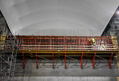 Bekkelaget renseanlegg reis PERI UP Trio systemforskaling PERI UP flex reis Multiflex dekke forskalingsdrager CB klatreforskaling RS strekk-trykk støtter Multiprop aluminium dekkestøtte stillas