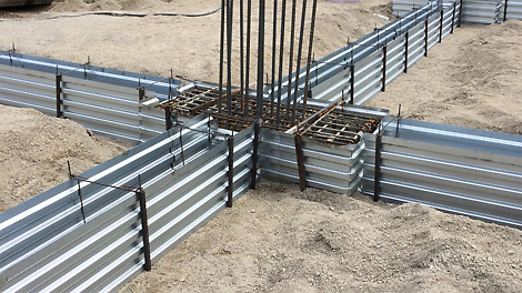 Formtec stripefundament