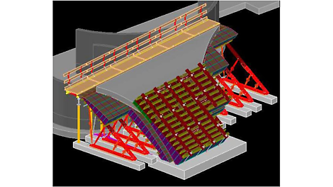 Diseño 3D del encofrado