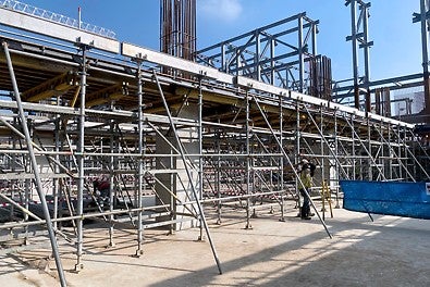 PERI UP MD (PS100) as shoring