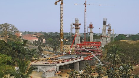 Ponte sobre o Rio Catumbela, Angola