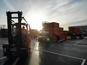 Meet the forklift trucks joining our fleet at our Brentwood depot. We’ve made the switch to electric forklifts so we can reduce our carbon output and continue to meet customer demands responsibly.