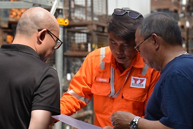 Bridging the gap between Owner, Main Contractor and Supplier: Neste A&amp;A works in Jurong Island