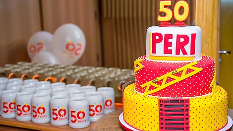 Fêter ensemble les 50 ans de PERI, dans chaque filiale !
