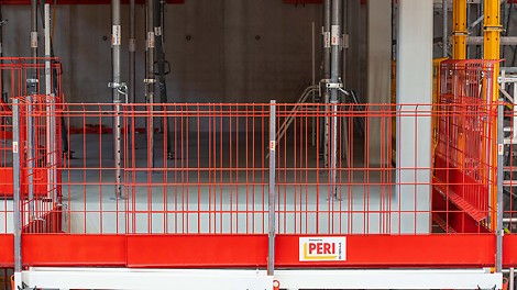 Zabezpieczenie krawędzi bocznych stropu.