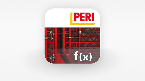 App Logo vom PERI Schalungslasten Rechner