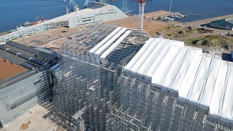 Uusi kampusrakennus valmistuu aivan Merikeskus Vellamon viereen.