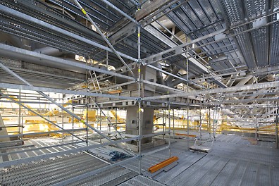 Gap free installation achieved through the use of system decking, therefore no overlapping planks and subsequent tripping hazards during use