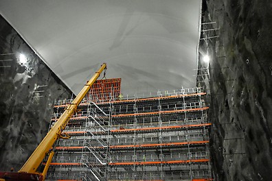 Bekkelaget renseanlegg reis PERI UP Trio systemforskaling Trio systemforskaling PERI UP flex reis Multiflex dekke forskalingsdrager CB klatreforskaling RS strekk-trykk støtter Multiprop aluminium dekkestøtte stillas